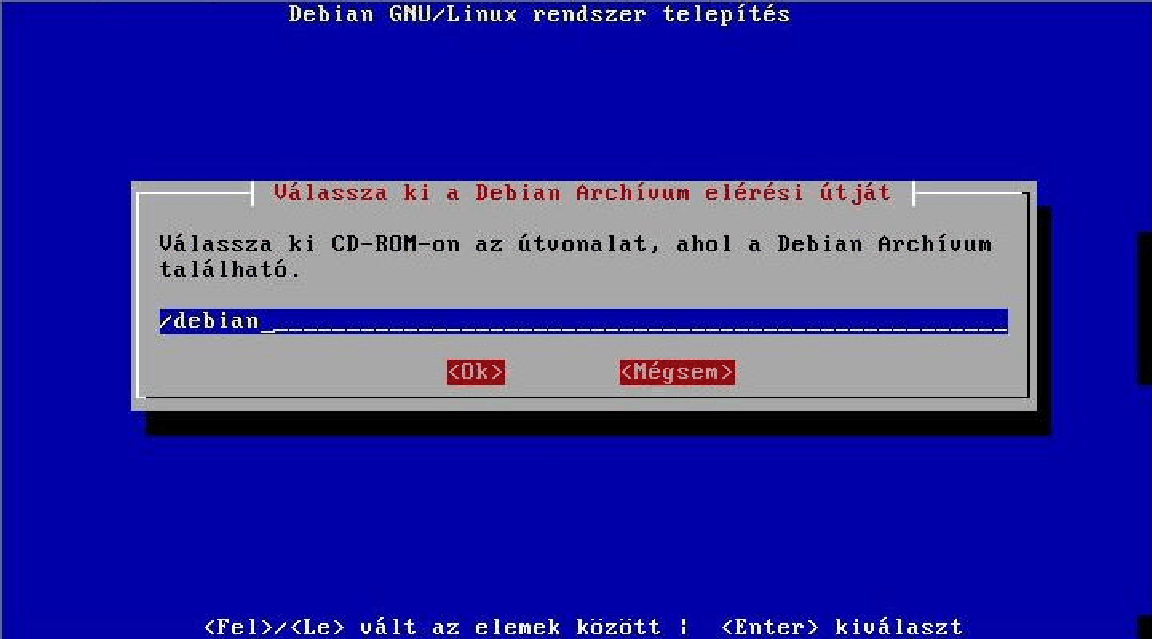 Add meg az elérési utat