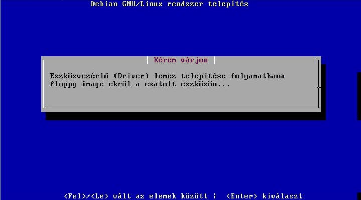 Eszközvezérlők kicsomagolása